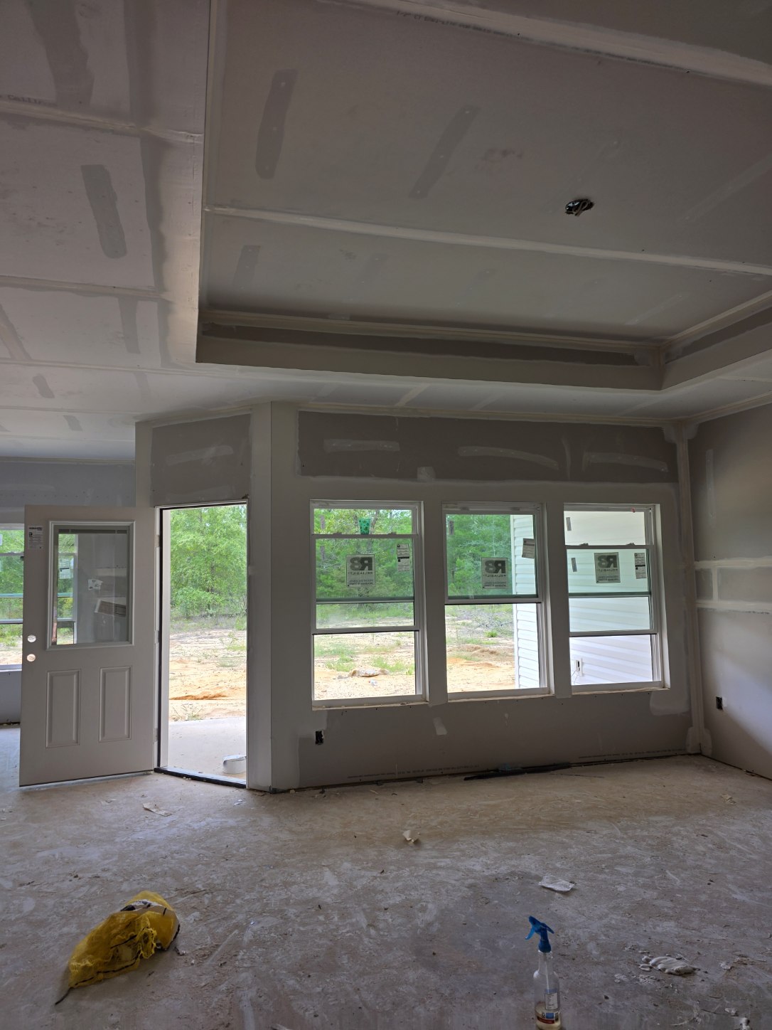 Drywall — great room