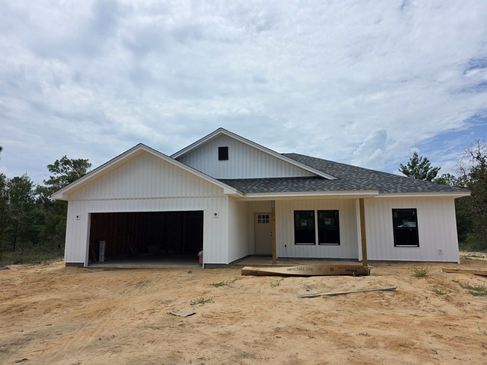 Siding — front view